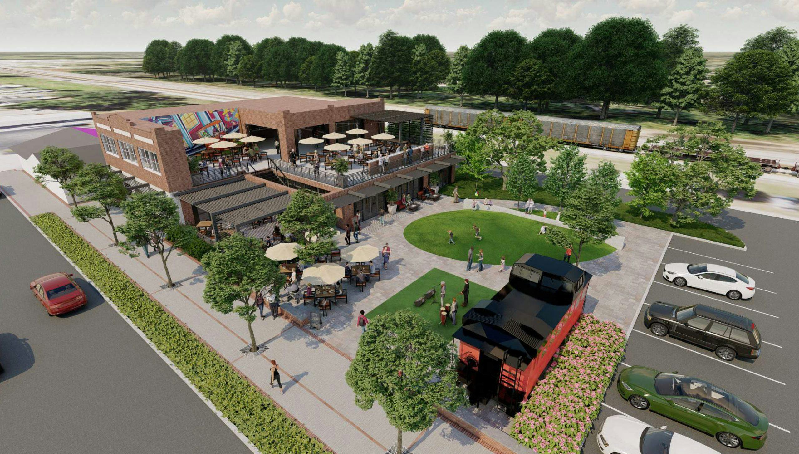 The Railyard in Downtown Wildwood, FL